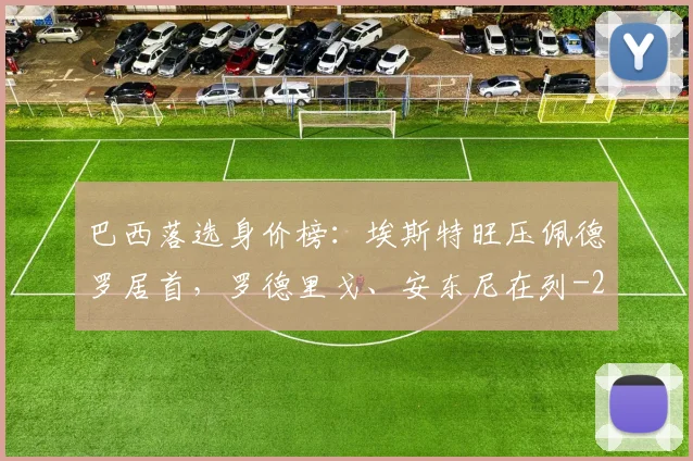 巴西落选身价榜：埃斯特旺压佩德罗居首，罗德里戈、安东尼在列
